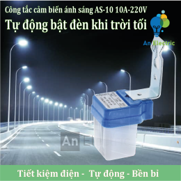 Công tắc cảm ứng ánh sáng tự động bật tắt đèn AC220V/10A AS-10