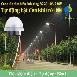 Công tắc cảm ứng ánh sáng tự động bật tắt đèn AC220V/10A AS-20
