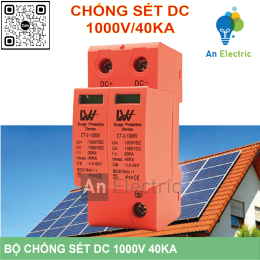 Bộ chống sét lan truyền DC 1000V 40kA 2P CT-2-1000V (LW)