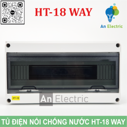 Tủ điện phân phối chống nước HT-18 WAY chuẩn IP65
